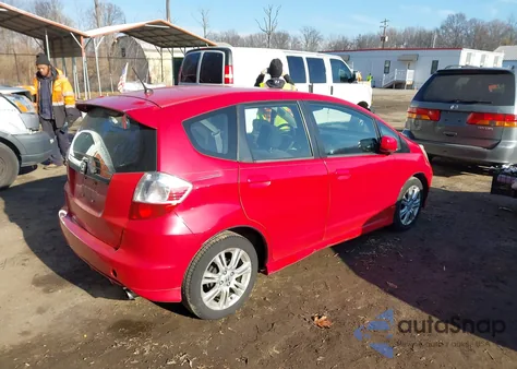 2010 Honda Fit Sport from USA, damaged, VIN JHMGE8H68AC032720